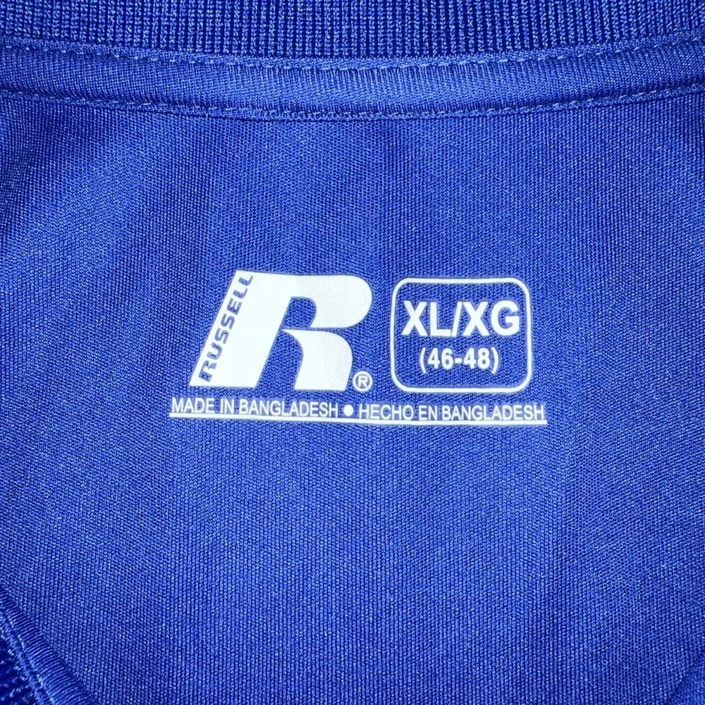 Russell Polo Shirt University of Florida Gators Logo Men XL 46-48 NCAA Polyester